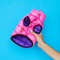 Reversible Puffer Dog Vest | Pink & Purple