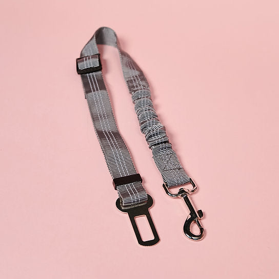 Dog Seat Belt Leash | Grey